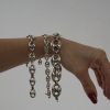 Silver Anchor Chain Bracelet - Image 4