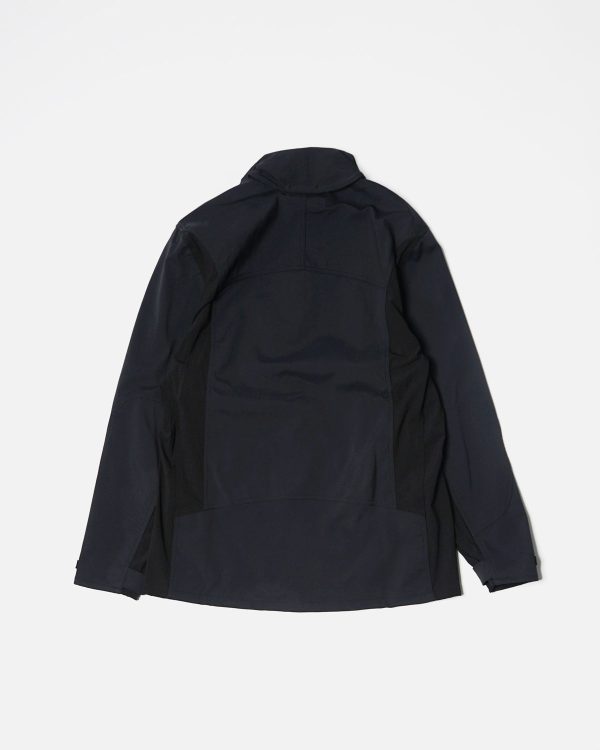 Black Stretch Tech Jacket - Image 6