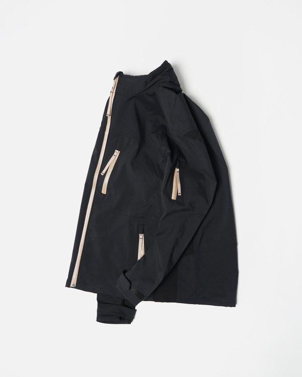 Black Stretch Tech Jacket - Image 7