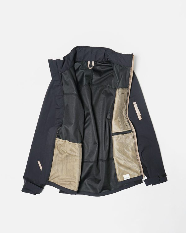 Black Stretch Tech Jacket - Image 8