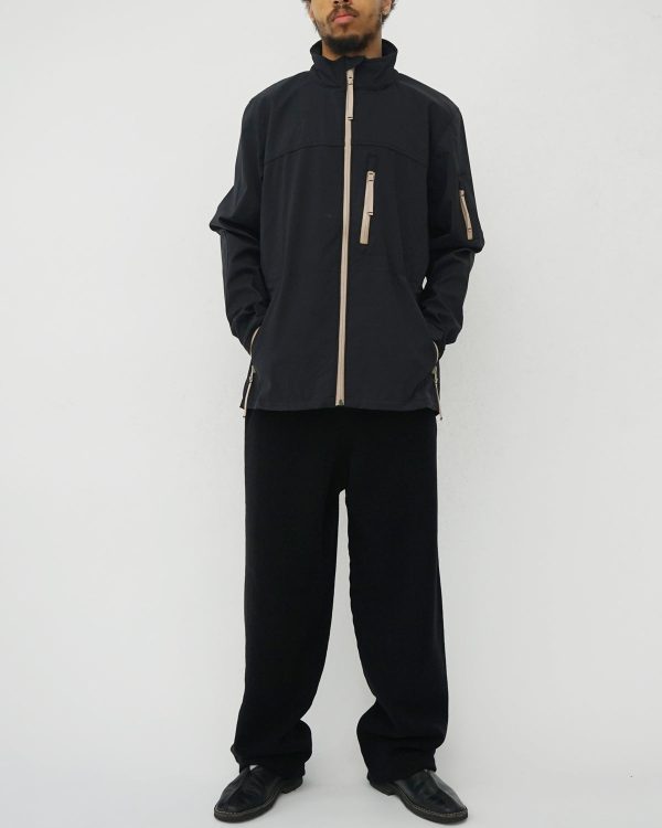 Black Stretch Tech Jacket