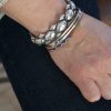 Silver Cuff Bracelet - Image 2