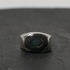 Silver Ring w/ Shell / size: 10 - Image 3