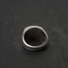 Silver Ring w/ Shell / size: 10 - Image 5