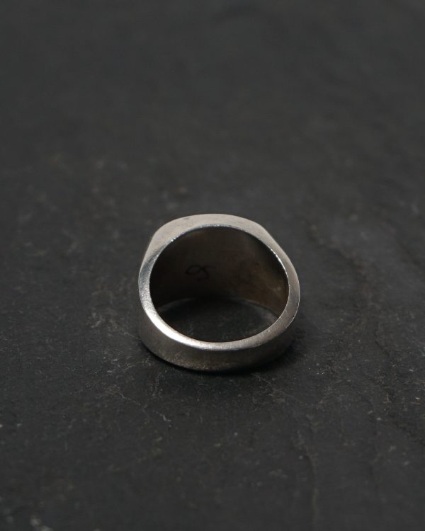 Silver Ring w/ Shell / size: 10 - Image 5