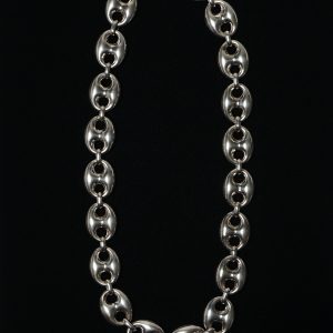 Silver Anchor Chain Necklace