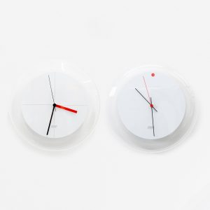 Spiral Clocks by Shiro Kuramata